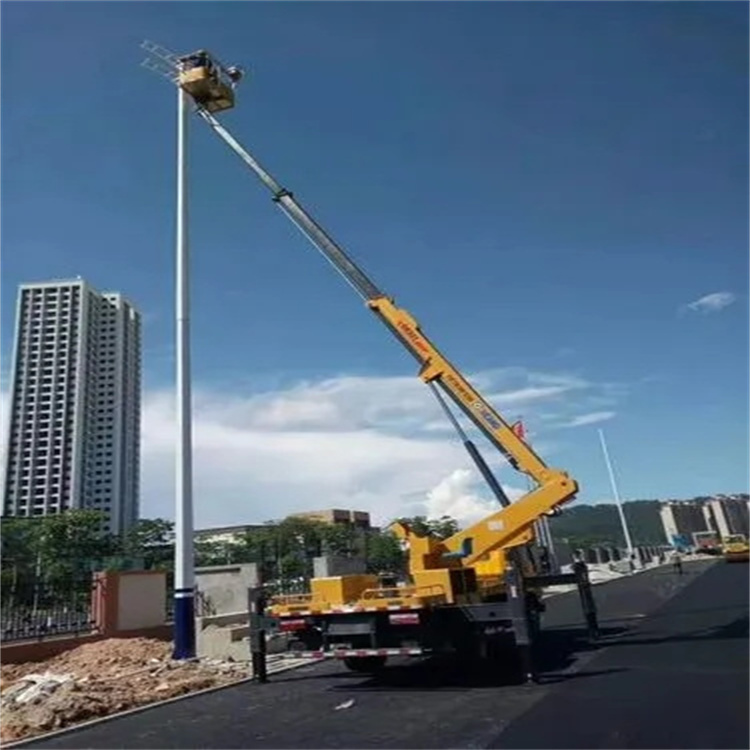 利津县维修路灯的曲臂升降车出租