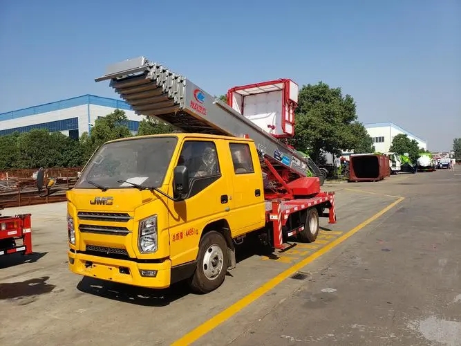 利津县附近云梯车出租 砂石搬运